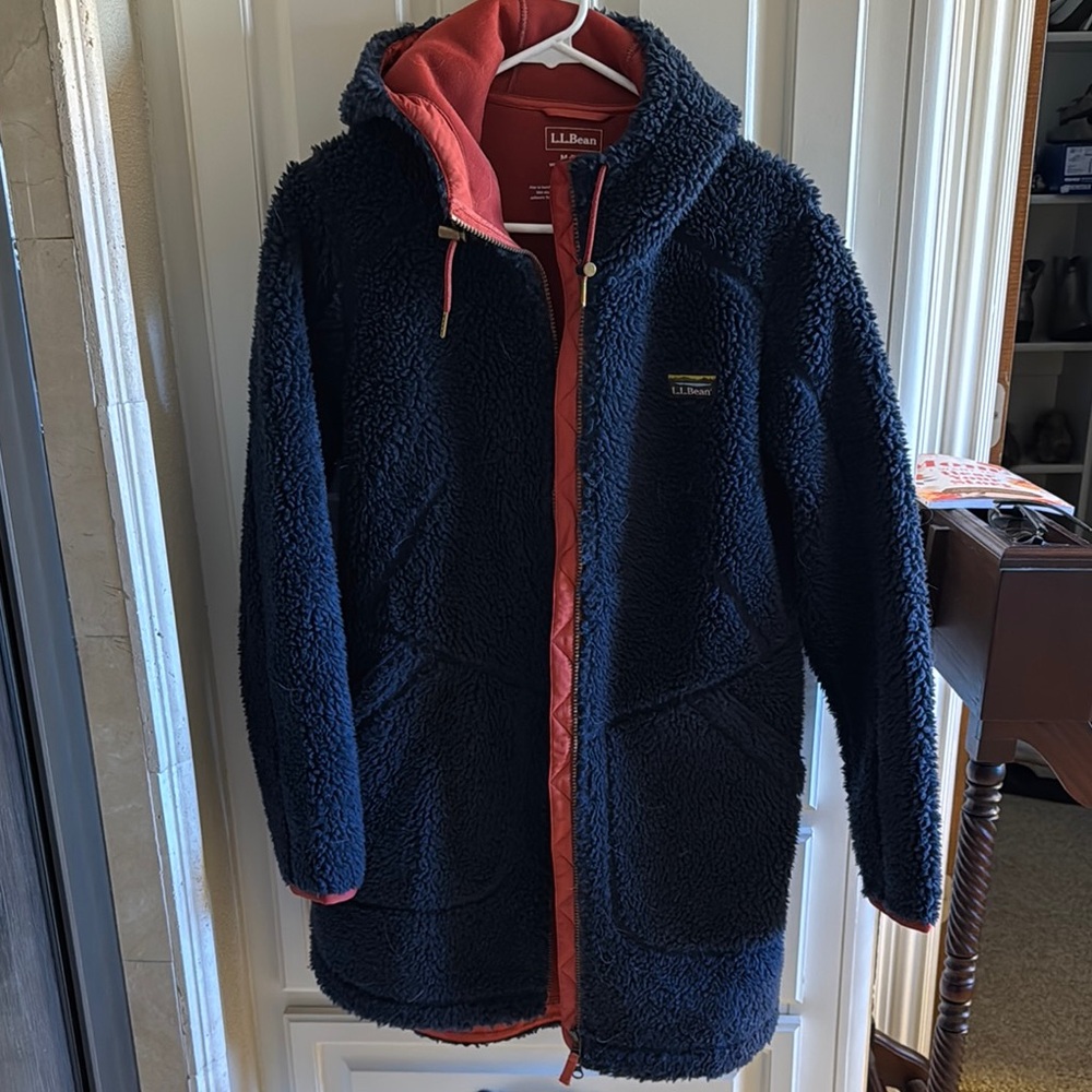 L.L. Bean Mountain Pile Fleece Coat